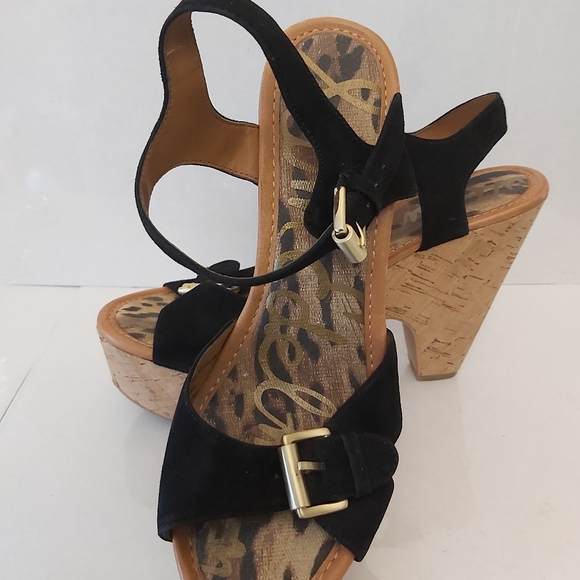 Sam Edelman Suede Heels - Picture 6 of 11